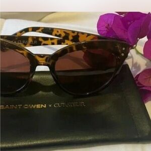 Saint Owen x Curateur WYLDE Tortoise Shell Sunglasses